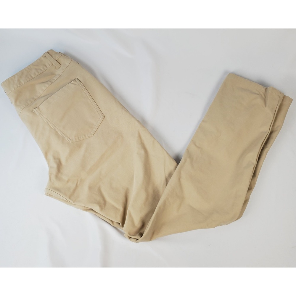 Lululemon Pants Mens 32x32 Beige Tan ABC Classic-Fit 5 Pocket Utilitech Stretch